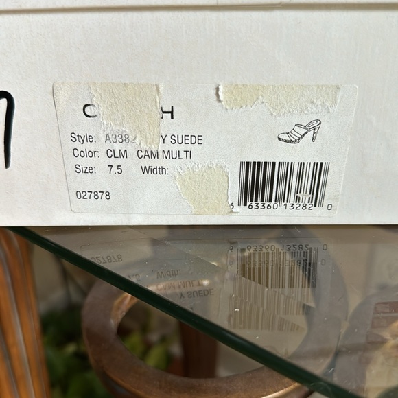 Coach Suede Pink Clogs 7.5 - Picture 3 of 6